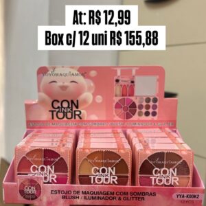 Estojo de Maquiagem Multifuncional Contour K000k2