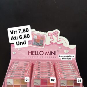 Paleta de Sombra Hello Mini X050