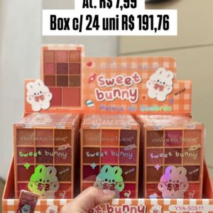 Paleta de Sombra Sweet Bunny YoyoMaquiamor SOS11