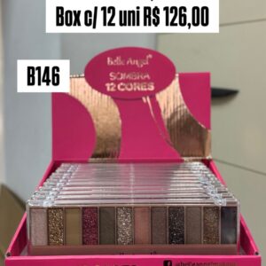 Paleta de Sombra 12 Cores Belle Angel B146
