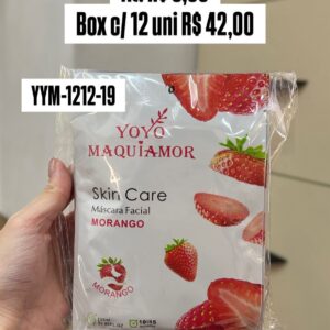 Máscara Facial Skin Care Morango YoyoMaquiamor